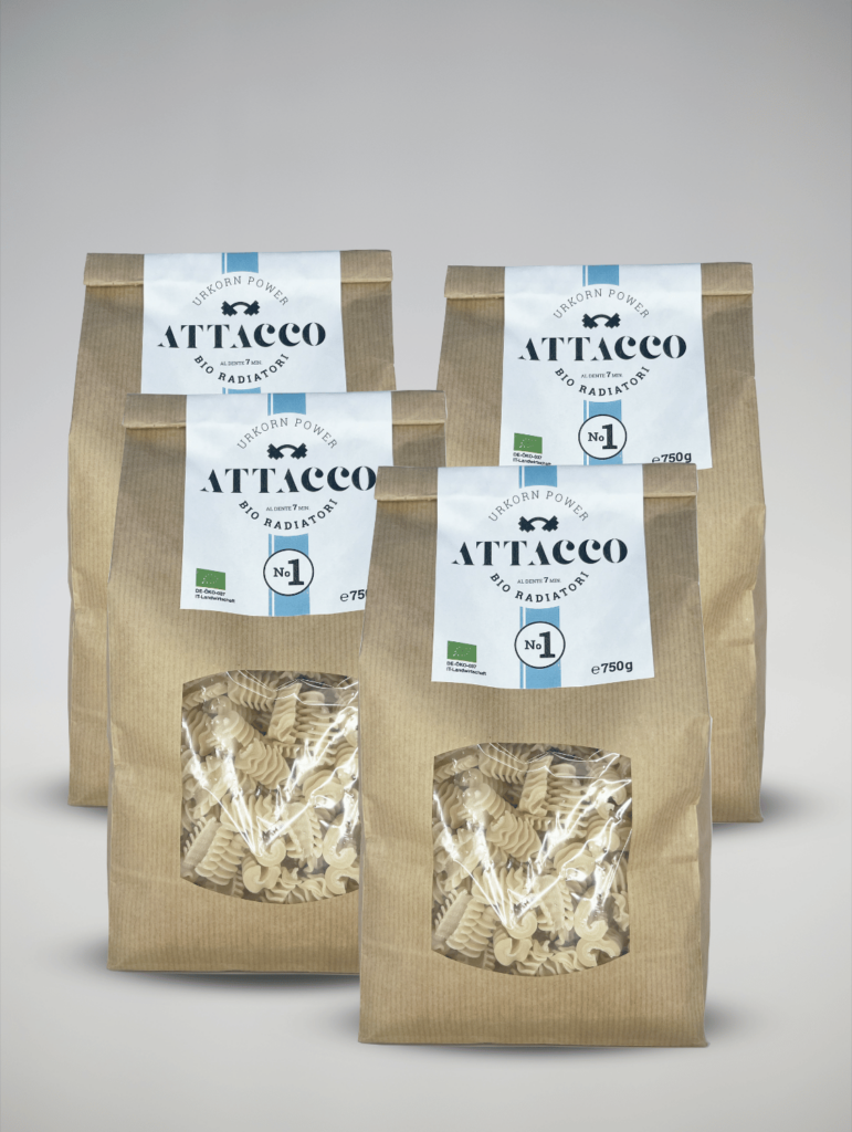 ATTACCO Bio Urkorn Pasta