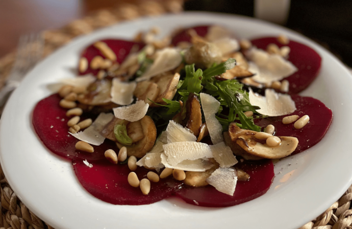 Rote Beete Carpaccio: super lecker